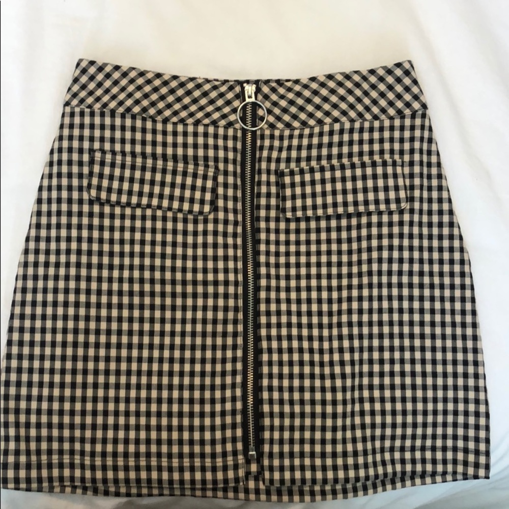 Urban outfitters gingham skirt